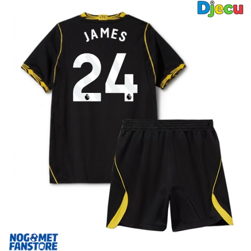 Chelsea Reece James #24 Gostujuci Dres za djecu 2026-27 Kratak Rukav (+ Kratke hlače)
